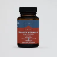 Witaminy i minerały - Terranova Terranova Wegańska Witamina D3 2000 IU / 50 mcg kompleks 50 kapsułek - miniaturka - grafika 1
