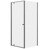 Kabiny prysznicowe - Kabina prysznicowa Contour 90x90x200 cm szara Sealskin - miniaturka - grafika 1