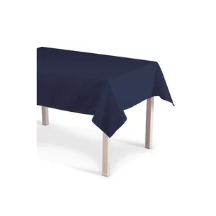 Dekoria prostokątny obrus na stół 130 x 180 cm dekoracja stołu marinenblau 430-136-04 - Obrusy i serwetki - miniaturka - grafika 1