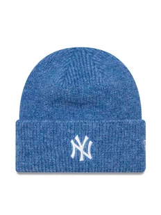 New Era Czapka Wide Cuff Bean 60565264 Niebieski - Czapki damskie - miniaturka - grafika 1