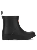 Buty dla dziewczynek - Hunter Kalosze JFT6097RMA-BLK Czarny - miniaturka - grafika 1