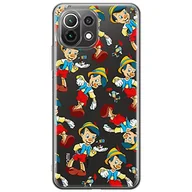 Etui i futerały do telefonów - ERT GROUP etui na telefon Xiaomi 11 LITE 4G/5G, case oryginalny i oficjalnie licencjonowany przez Disney, wzór Pinocchio 002, plecki z TPU częściowo przeźroczyste - miniaturka - grafika 1