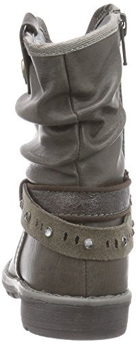 s.Oliver 45402 dziewczęce kozaki z krótką cholewką, brązowy - Braun Pepper 324-32 EU