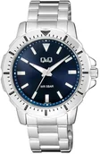 Zegarki męskie - Zegarek męski QQ Q43B-001P srebrny - miniaturka - grafika 1