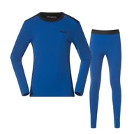 Pozostała odzież narciarska - ZESTAW BIELIZNY TERMOAKTYWNEJ DZIECIĘCEJ/MŁODZIEŻOWEJ BERGANS OF NORWAY ALLROUND 100% MERINO SPACE BLUE/NAVY BLUE 128 - miniaturka - grafika 1