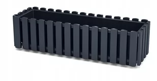 Prosperplast Skrzynka balkonowa Boarde 58x18 cm antracyt - Donice - miniaturka - grafika 1