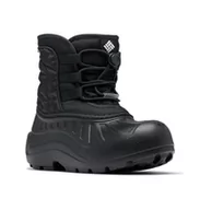 Śniegowce damskie - Columbia Unisex dziecięce śniegowce Powderbug Snowlite Lace, Czarny, biały, 5 - miniaturka - grafika 1