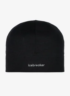 Czapka termoaktywna Icebreaker Merino 200 Oasis Beanie - black - Czapki damskie - miniaturka - grafika 1