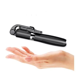 TECH-PROTECT L01S WIRELESS SELFIE STICK TRIPOD BLACK - Selfie stick - miniaturka - grafika 3