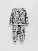 Skarpetki dla dzieci - Reserved - Dwuczęściowa piżama Mickey Mouse - ciemnoszary - miniaturka - grafika 1