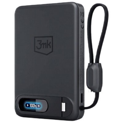 3MK Genesis MagSafe 10000 mAh 25W Czarny