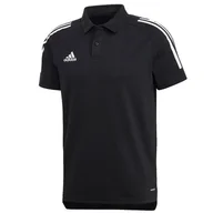 Koszulki sportowe męskie - Adidas, Koszulka męska, Polo Condivo 20 ED9249, czarny, rozmiar M - miniaturka - grafika 1