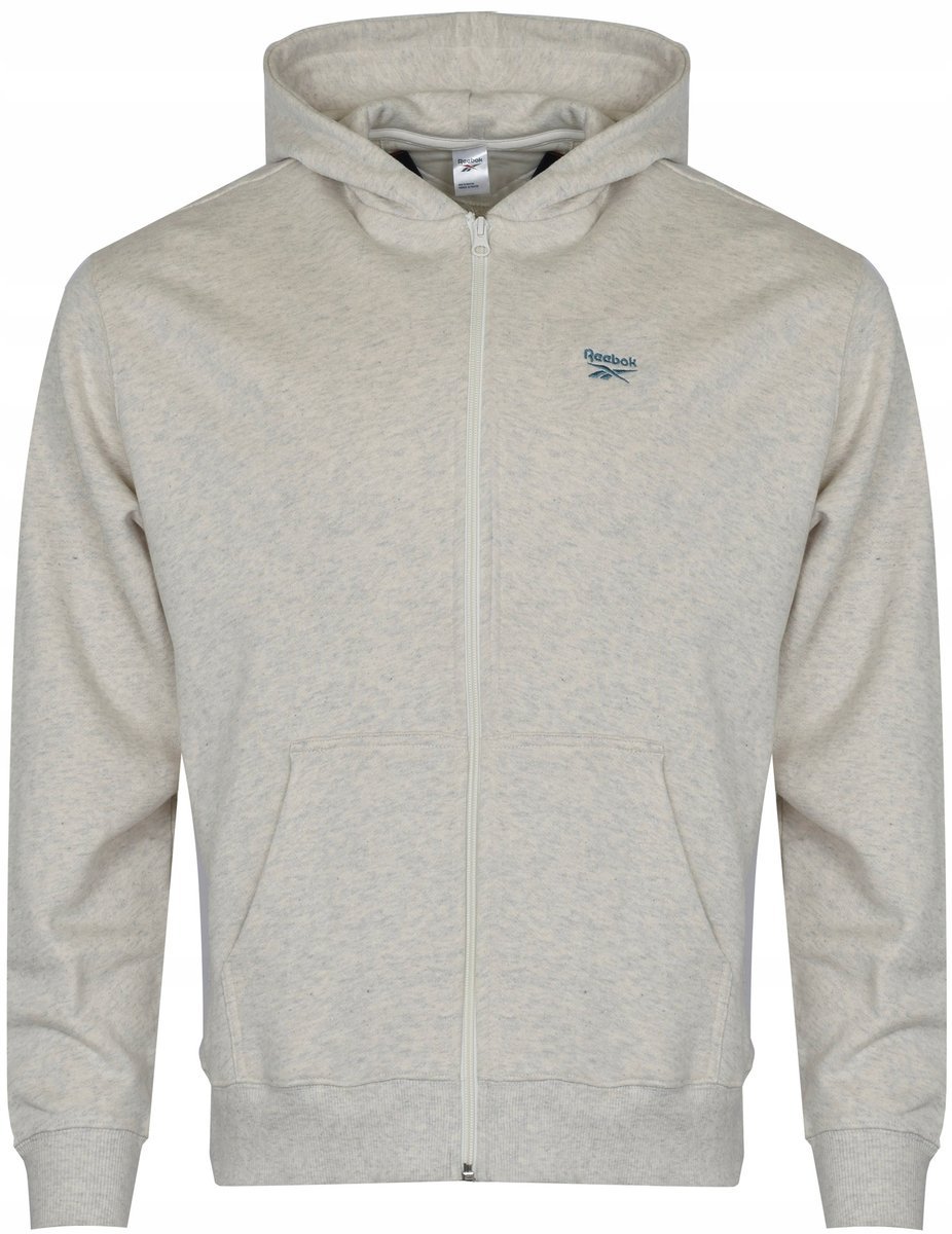 REEBOK - BLUZA DAMSKA CL AE LONG FZ HOODIE IC8093 rozpinana z kapturem