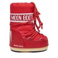 Buty dla dziewczynek - Śniegowce Moon Boot 80D1400440 S Czerwony - miniaturka - grafika 1
