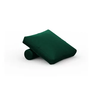 Zielona aksamitna poduszka do sofy modułowej Rome Velvet – Cosmopolitan Design - Meble modułowe i akcesoria - miniaturka - grafika 1