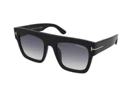 Okulary przeciwsłoneczne - Okulary przeciwsłoneczne Tom Ford Renee FT0847 01B - miniaturka - grafika 1