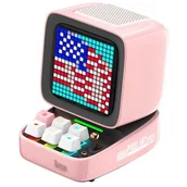 Głośniki przenośne - Divoom Ditoo Pro Różowy - miniaturka - grafika 1