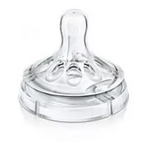 PHILIPS Avent Natural smoczek silikonowy o regulowanym wypływie dla dzieci 3m+ 2 sztuki [655/27] 9060582 - Smoczki do butelek - miniaturka - grafika 1