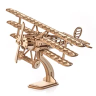 Puzzle - Little Story Drewniane Puzzle Model 3D - Samolot Trójpłat - miniaturka - grafika 1