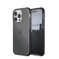 Etui i futerały do telefonów - Raptic X-Doria Clear Case etui iPhone 14 Pro Max pancerny pokrowiec czarny - miniaturka - grafika 1