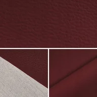 Pasmanteria - Skaj Ekoskóra Sztuczna Skóra Tkanina Tapicerska Materiał Wiśniowy 0,5 Mb - miniaturka - grafika 1