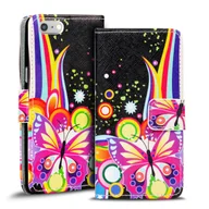 Etui i futerały do telefonów - Etui na telefon komórkowy Apple iPhone 7 Plus z motywem ze skóry PU - miniaturka - grafika 1