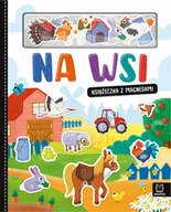 Książki edukacyjne - Na wsi. Książeczka z magnesami - miniaturka - grafika 1