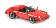 Samochody i pojazdy dla dzieci - Porsche 911 Speedster 1988 (Red) 1:43 Minichamps - miniaturka - grafika 1