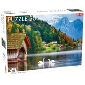 Puzzle - Tactic Puzzle Swans on a Lake 500 - - miniaturka - grafika 1