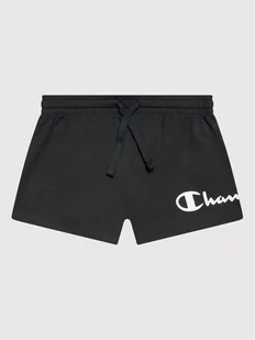 Champion Szorty sportowe 404310 Czarny Regular Fit - Spodenki damskie - miniaturka - grafika 1