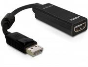 Złącza, przejściówki, adaptery - Delock DisplayPort - HDMI(F) (GC-BMP051) - miniaturka - grafika 1