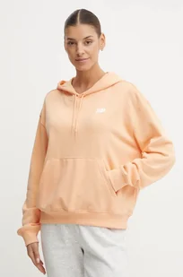 New Balance bluza damska kolor pomarańczowy z kapturem gładka WT41507PAE - Bluzy damskie - miniaturka - grafika 1