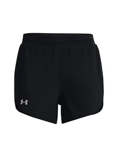 Under Armour Szorty funkcyjne w kolorze czarnym - Spodnie sportowe damskie - miniaturka - grafika 1