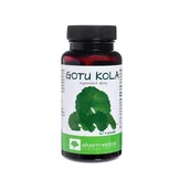 Suplementy naturalne - Alter medica Alter Medica Gotu Kola 600 mg - Wspomaga pracę mózgu, 60 kaps. - miniaturka - grafika 1