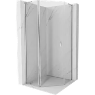 Kabiny prysznicowe - Mexen Mist L kabina prysznicowa pięciokątna uchylna 80 x 80 cm, transparent, chrom - 8A8L-080-080-01-00 - miniaturka - grafika 1