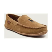 Kapcie męskie - POLO RALPH LAUREN Obuwie domowe BRENAN | zamsz - miniaturka - grafika 1