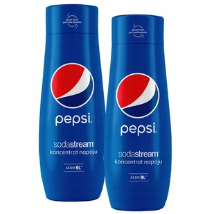 Syropy SodaStream koncentrat saturator Pepsi 2 szt - Syropy i koncentraty owocowe - miniaturka - grafika 1