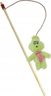 Zabawki dla kotów - Nobby NOBBY ZABAWKA ŚWIĄTECZNA DLA KOTA WĘDKA GRINCH 13cm /20 - miniaturka - grafika 1