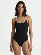 Stroje kąpielowe - Guess Strój kąpielowy E6GJ02 KF412 Czarny - miniaturka - grafika 1