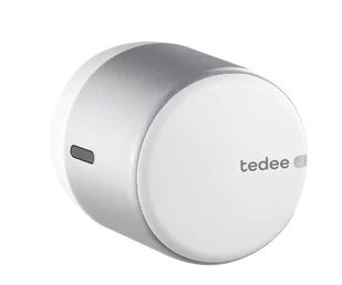 Zamek tedee GO (srebrno-biały) + Wkładka typu A + Mostek wifi - Systemy inteligentnych domów - miniaturka - grafika 2
