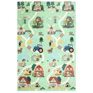 Mata edukacyjna HUMBI Wieś las 120 x 180 x 0.8 9015 - Maty edukacyjne - miniaturka - grafika 1