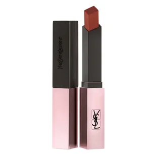 Yves Saint Laurent Rouge Pur Couture The Slim Glow Matte matowa szminka nawilżająca z połyskiem odcień 211 Transgressive Cacao 2 g - Szminki - miniaturka - grafika 1
