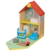 Figurki dla dzieci - Tm Toys Figurka Świnka Peppa Drewniany Domek Rodzinny GXP-804133 - miniaturka - grafika 1