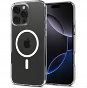 Etui i futerały do telefonów - Etui Spigen Liquid Crystal Mag MagSafe do Apple iPhone 17 Pro Max Clear/white - miniaturka - grafika 1