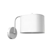 Lampy ścienne - Milagro Kinkiet ALBION BIEL BAWEŁNA1xE27 MLP7504 - miniaturka - grafika 1