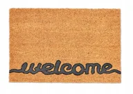 Wycieraczki - WYCIERACZKA KOKOS POD DRZWI 60x40 MATA WELCOME - miniaturka - grafika 1