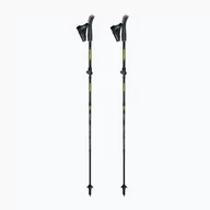 Kije trekkingowe - Kije nordic walking GABEL Fusion Wired czarny/limonkowy - miniaturka - grafika 1