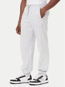 Spodnie sportowe męskie - Kappa Spodnie dresowe Authentic 321N5FW Szary Regular Fit - miniaturka - grafika 1