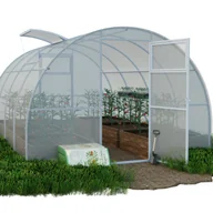 Szklarnie ogrodowe - Szklarnia z poliwęglanu Tunel ogrodowy 3x4 m profile 20x40 poliwęglan 5mm - miniaturka - grafika 1