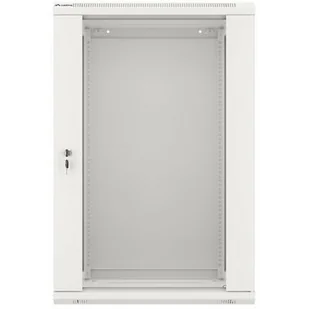 Lanberg Szafa 19" 18U, 600x450, szara, FLAT PACK WF01-6418-10S - Szafy rack - miniaturka - grafika 1
